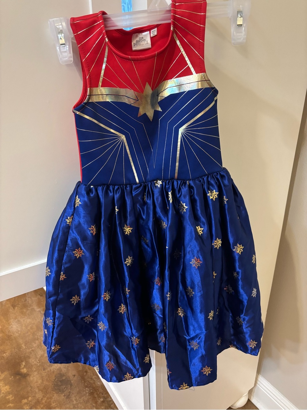Wonder Woman-Inspired Kids Tulle Dress.